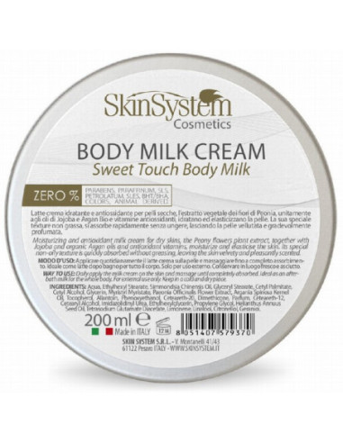 SkinSystem Body Milk (argan oil) 200ml