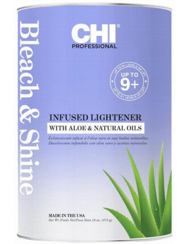 CHI BLEACH & SHINE Lightener balinošs pulveris 454gr