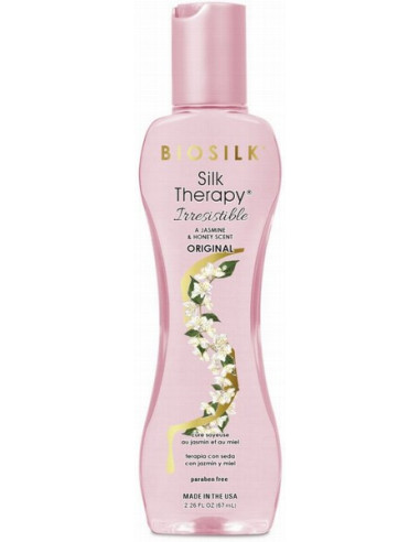 BIOSILK IRRESISTIBLE hair silk with jasmine and honey extracts 167ml