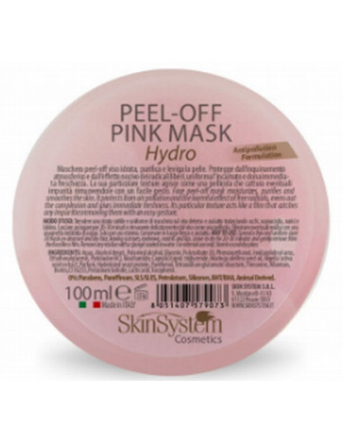 SkinSystem Peel-Off Maska sejai (rozā) 100ml