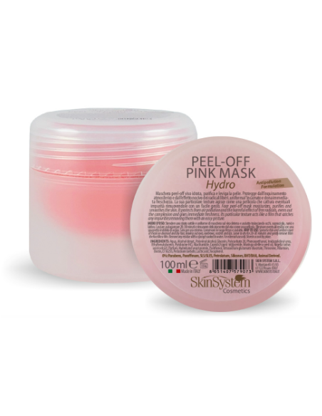 SkinSystem Peel-Off Mask для лица (розовая) 100мл