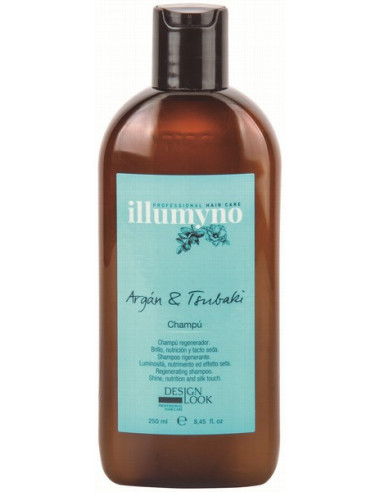 ILLUMYNO Šampūns matu elastībai un mirdzumam (Argāna-Tsubaki eļļas) 250ml