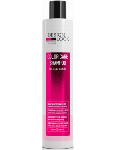 COLOR CARE Šampūns PRO krāsas noturībai, matu vieglumam, Zelts/Dimanti 300ml