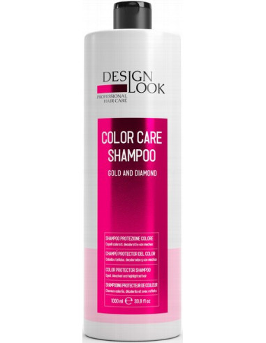 COLOR CARE Šampūns PRO krāsas noturībai, matu vieglumam, Zelts/Dimanti 1000ml