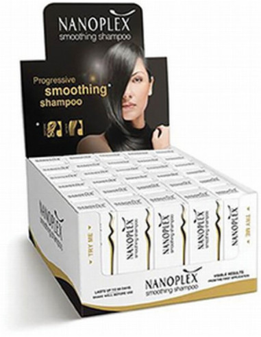 NANOPLEX Šampūns gludu matu efektam 30*100ml
