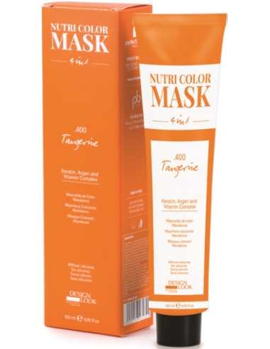 NUTRI COLOR MASKS Цветная маска 4в1 Tangerine 120мл