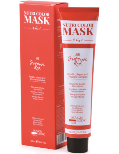 NUTRI COLOR MASKS Colour Mask 4in1 Intense Red 120ml