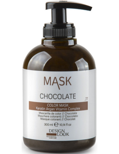 NUTRI COLOR MASKS Цветная маска 4в1 Chocolate 300мл