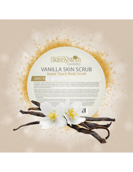 SkinSystem VANILLA SKIN Скраб для тела (сахар/ваниль) 200мл