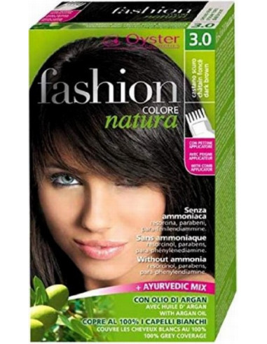 FASHION NATURA hair color 3.0 Ebony 50ml+50ml+15ml