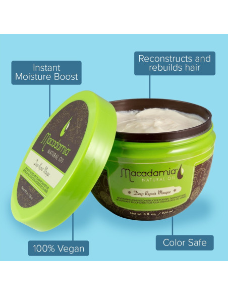 MACADAMIA DEEP REPAIR Глубоко восстанавливающая маска 236мл