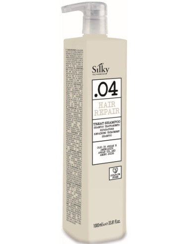 SILKY REPAIR Šampūns profilaktisks-atjaunojošs sausiem jutīgiem matiem un galvas ādai 1000ml
