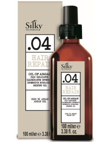 SILKY .04 HAIR REPAIR Аргановое масло 100мл