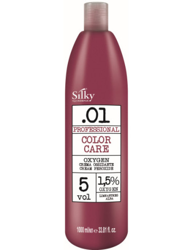 SILKY .01 COLOR CARE OXIGEN Оксидант 5vol 1000мл