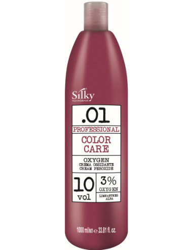 SILKY .01 COLOR CARE OXIGEN Оксидант 10vol 1000мл