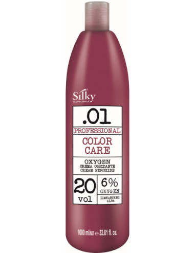 SILKY .01 COLOR CARE OXIGEN Peroxide 20vol 1000ml