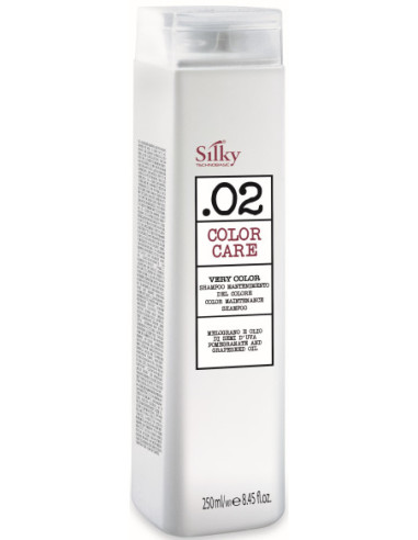 SILKY COLOR CARE Šampūns pēc krāsošanas, krāsas nostiprināšanai, intensīvi mitrinošs 250ml