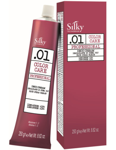 SILKY .01 COLOR CARE Cream bleach 250ml
