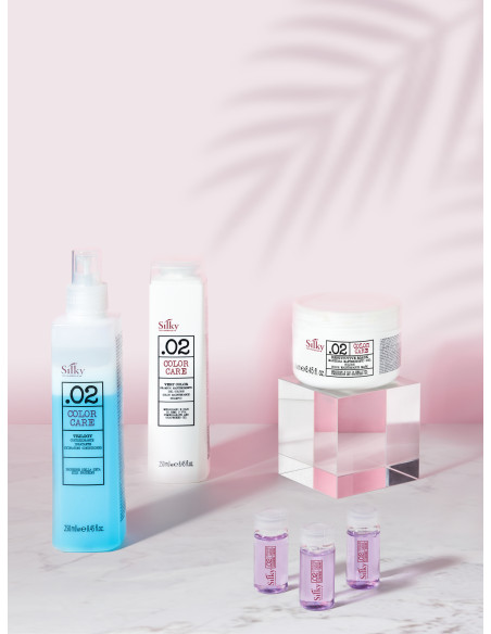 SILKY COLOR CARE Maska krāsotiem matiem, aizsargā pret novecošanos,  antioksidējoša iedarbība 250ml