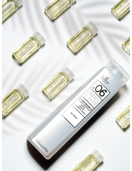 SILKY REMEDY CARE 06 X-Trim Šampūns ar mikrogranulām pretblaugznu 250ml