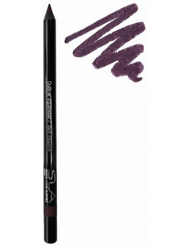 SLA PARIS Outliner Aquaresist waterproof eye pencil - Dark Magenta acu zīmulis, ūdensnoturīgs