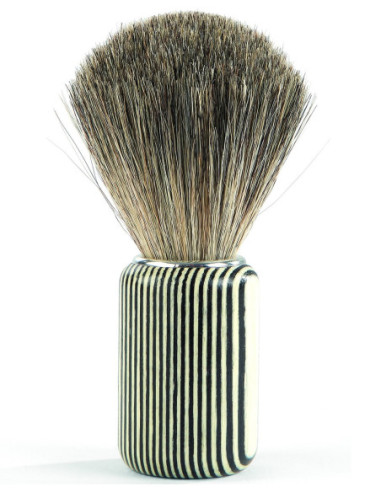 BARBURYS Grey Bamboo shaving brush,1piece.