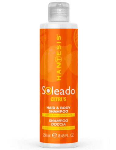 Soleado Citrus Hair & Body Shampoo 250ml