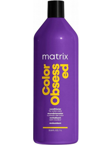 MATRIX TOTAL RESULTS COLOR OBSESSED CONDITIONER FOR COLOR CARE WITH ANTIOXIDANT 1000ML