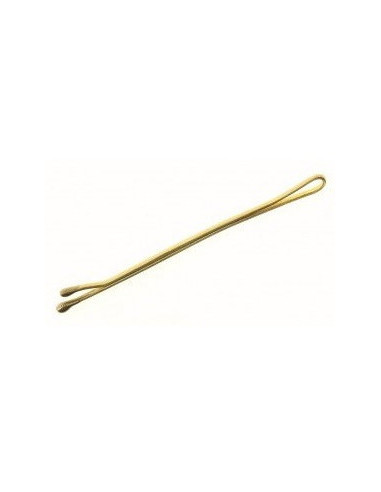 Hair pins, 70mm, straight, straight ends, light brown 500g
