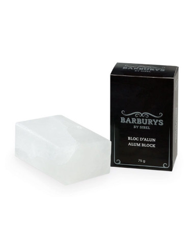 BARBURYS Квасцовый блок, предотвращает раздражение во время бритья