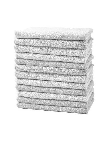 White technical towels 30cmx50cm, 12pcs