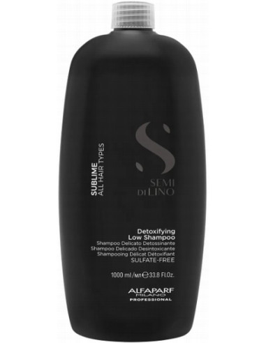 Semi Di Lino DETOXIFYING detoksa šampūns dziļai matu un galvas ādas attīrīšanai 1000ml