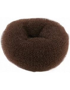 Hair Bun, Brown  9x3.5cm