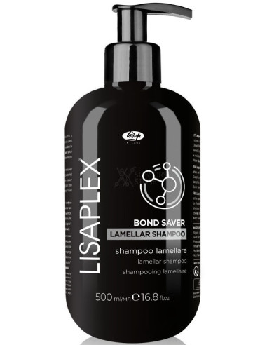 Lisap Lisaplex Bond Saver Lamellar Shampoo - Atjaunojošs lamelārais šampūns, 500ml
