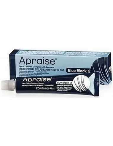 APRAISE Uzacu-skropstu-ūsu krāsa, Black-Blue 20ml