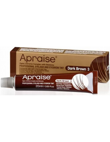 APRAISE eyelash color in tube, Dark Brown 20ml
