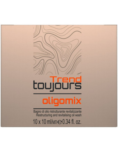 TREND TOUJOURS OLIGOMIX Восстанавливающее средство для сухих и поврежденных волос 10х10мл