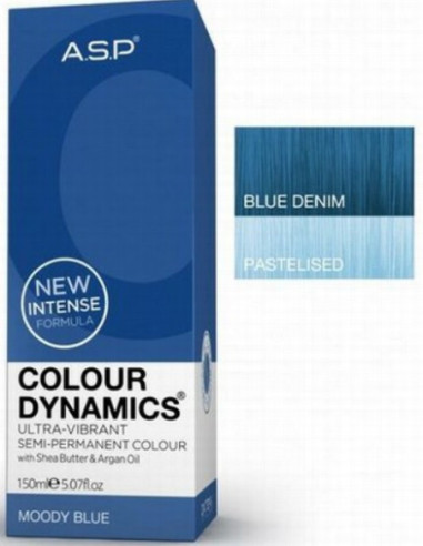 Affinage puspermanentā krāsa Colour Dynamics Blue denim 150 ml