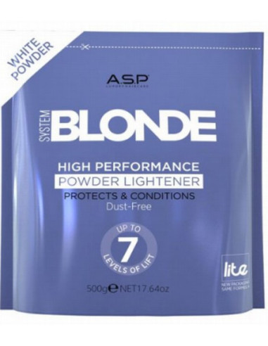 SYSTEM BLONDE High Performance Powder White balinātājs 500g