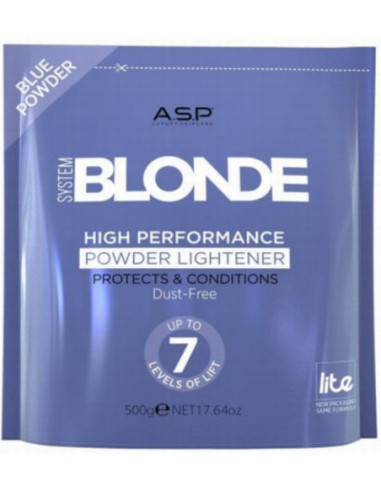 Affinage System Blonde High Performance Powder Blue Lightener 500 g