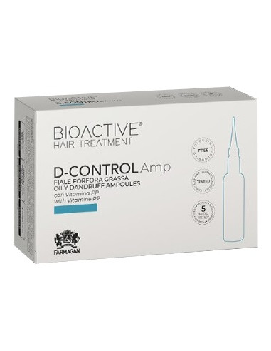 BIOACTIVE D-CONTROL Трихологический раствор-шоковая терапия против перхоти 10*7,5мл