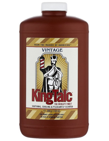 KING TALC Talc (VINTAGE fragrance) 200g