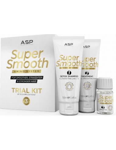 Affinage Super Smooth Amino System Trial Kit  комплект для выпрямления волос(2x100, 1x20)