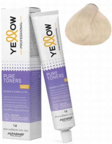 YELLOW PURE TONERS  hair color SWEET VIOLET .2 100ml