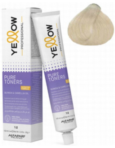 YELLOW PURE TONERS  hair color CREAMY SAND .31 100ml