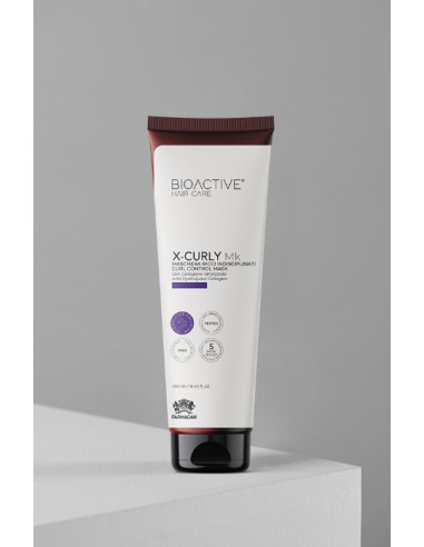 BIOACTIVE X-CURLY Maska cirtainu matu...