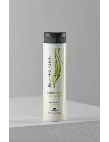 SUPERLATIVE DIRECT Pigments-gēls matu krāsošanai Acid Green 150ml