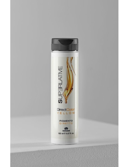 SUPERLATIVE DIRECT Pigment gel for hair coloring Yellow 150ml