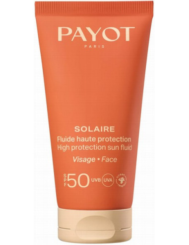 PAYOT SOLAIRE Īpaši vieglas  tekstūras fluīds sejas ādai ar SPF50 50ml