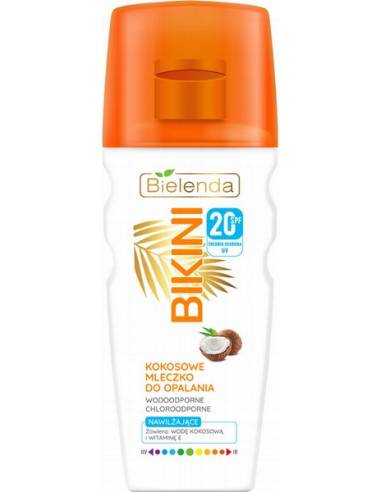 BIKINI Coconut suntan milk SPF 20 200ml